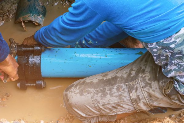 Underground Water Line Repair in Redmond