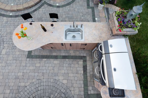 Outdoor Sink Installation in Redmond