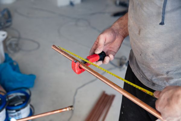 Copper Pipe Installation in Redmond