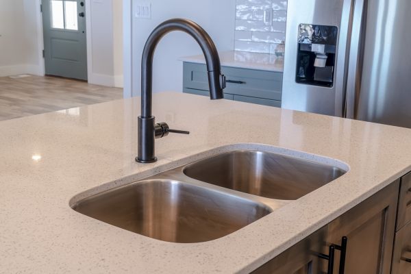 Double Basin Sink Installation in Redmond